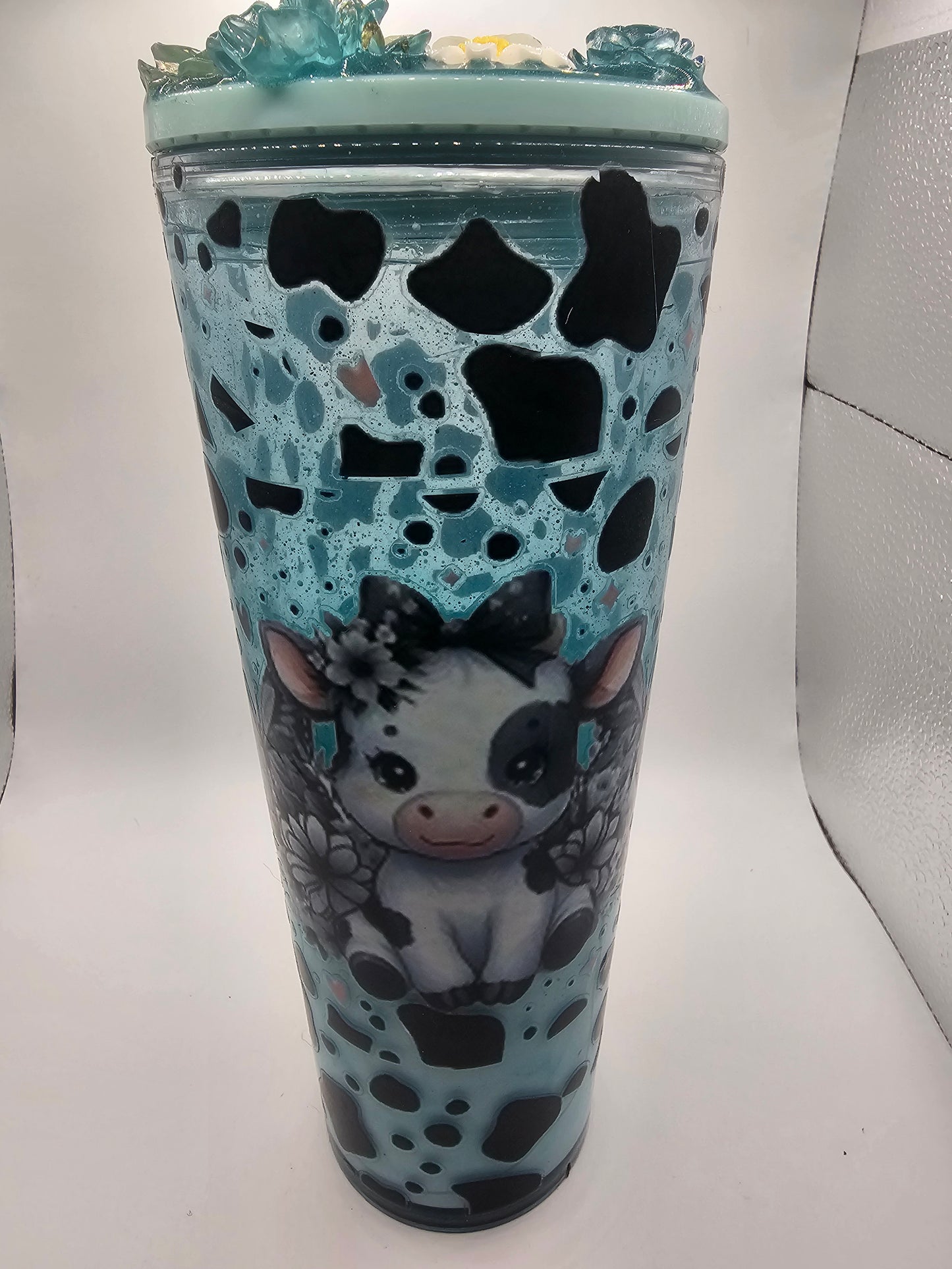 Cow dual lava cup