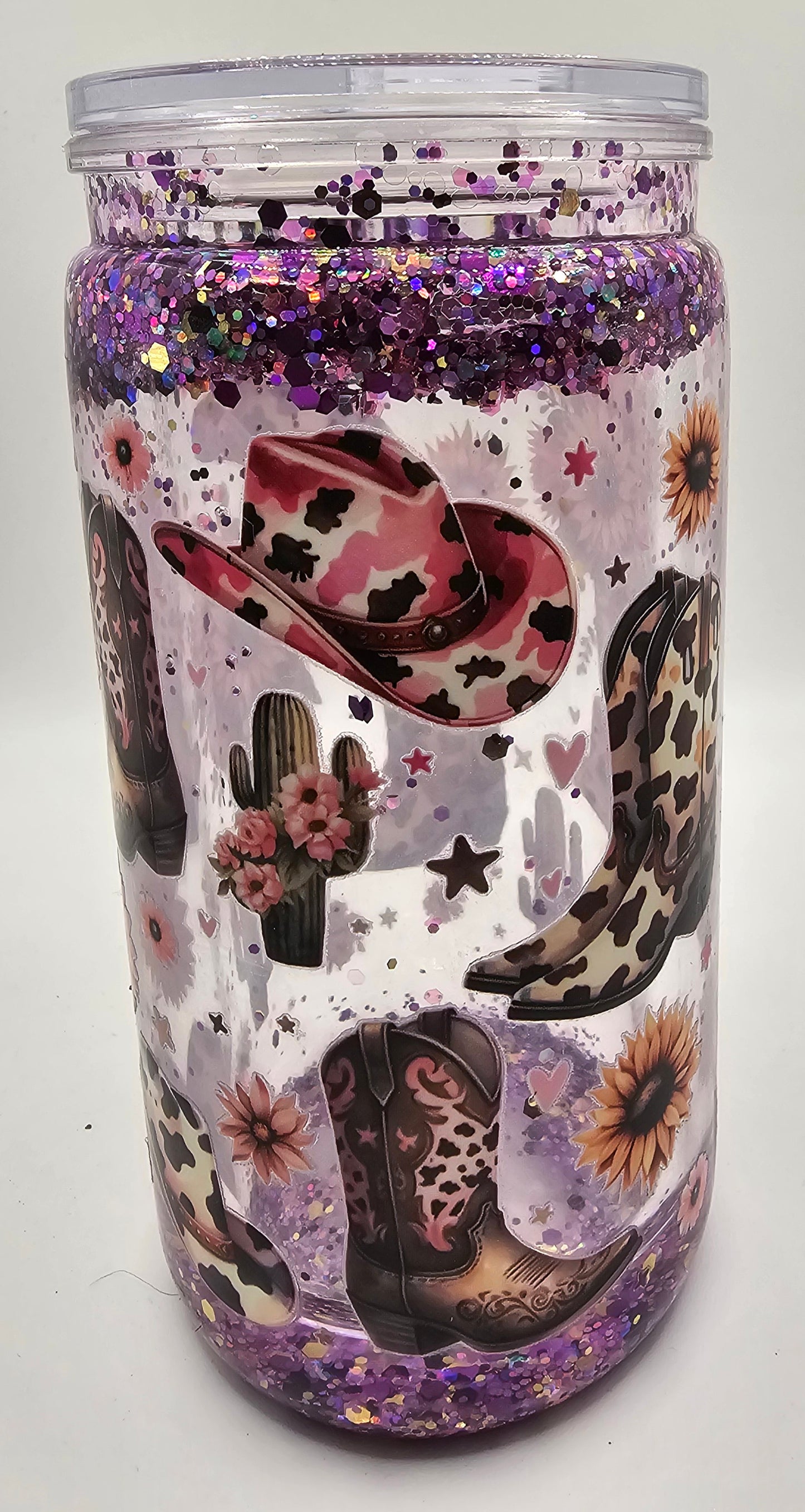 Boots hats sunflowers