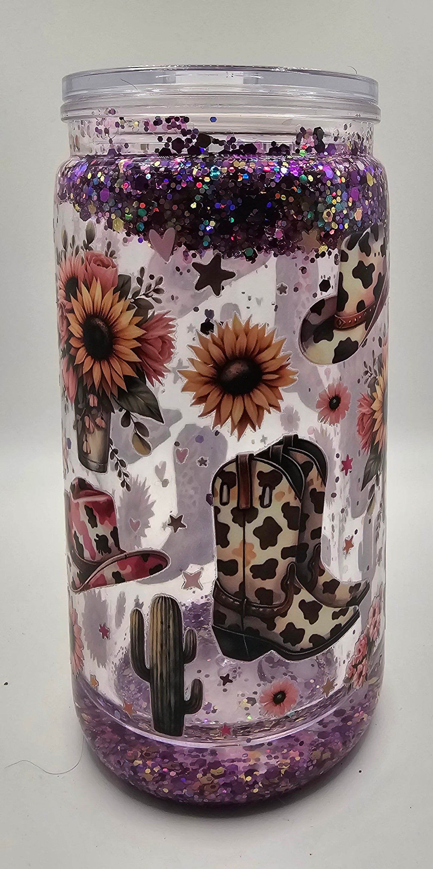 Boots hats sunflowers