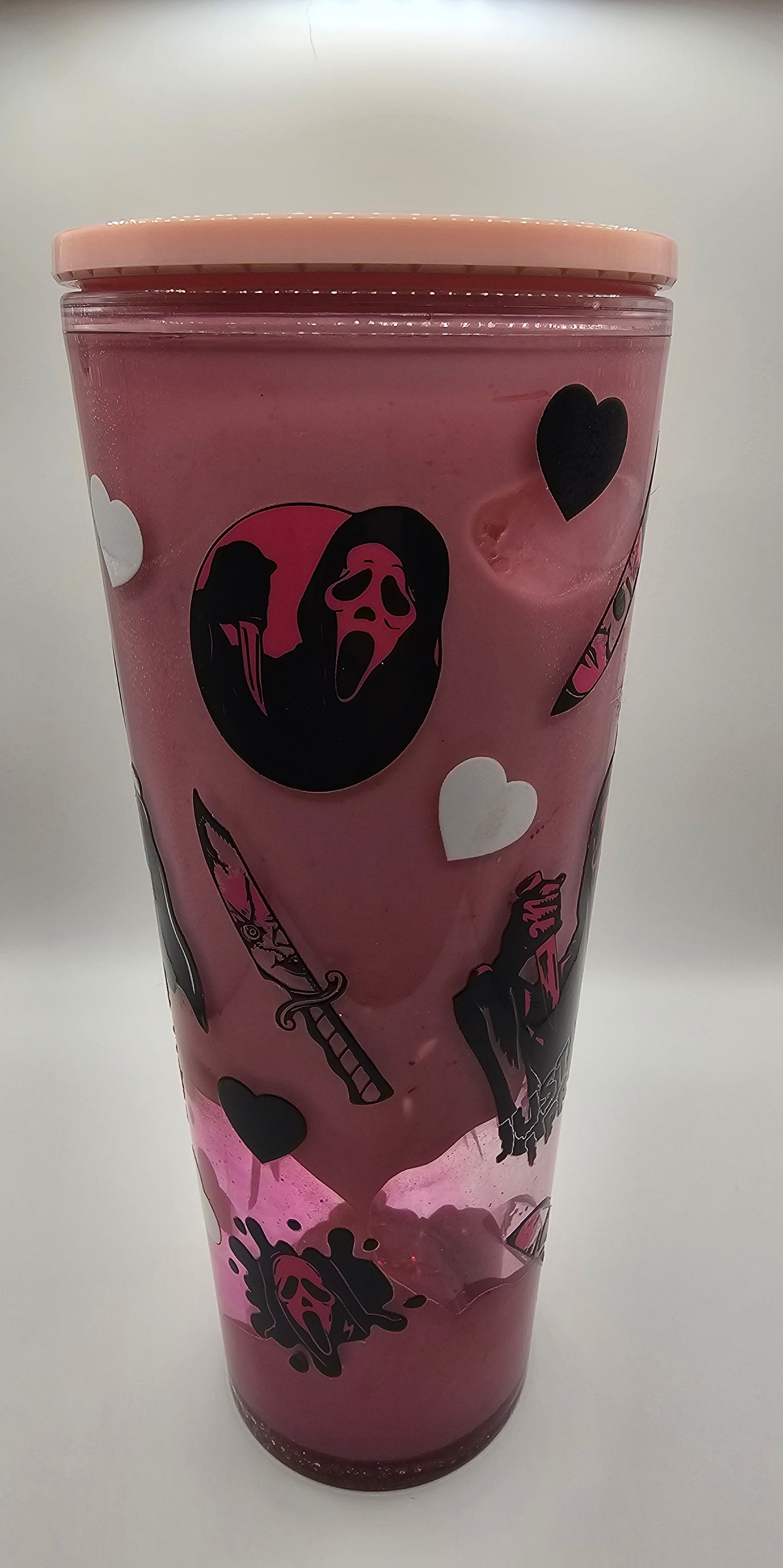 You hang up first drip cup