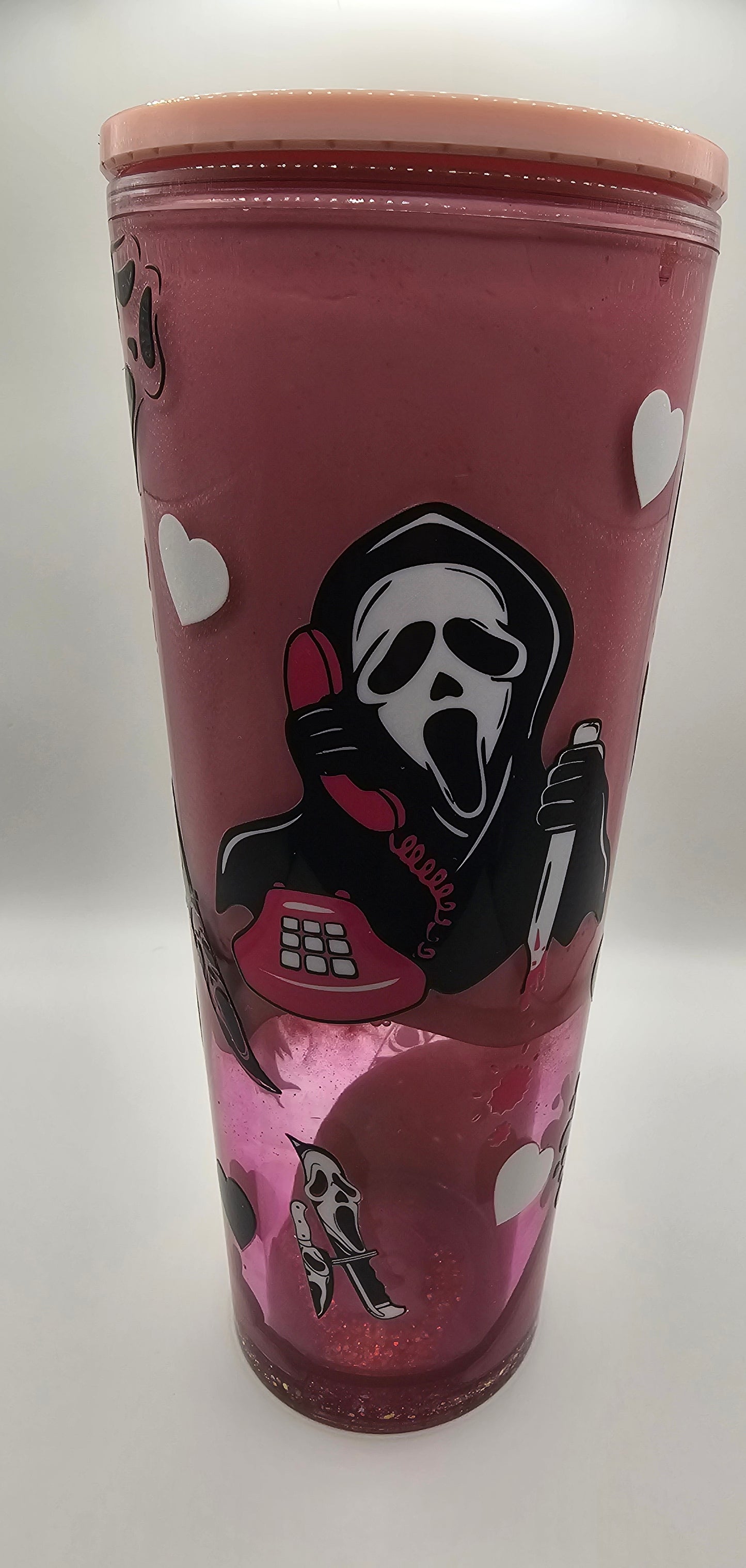 You hang up first drip cup